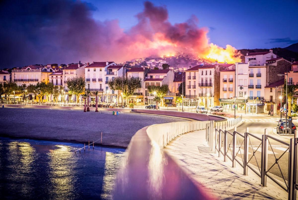 Incendi a Banyuls