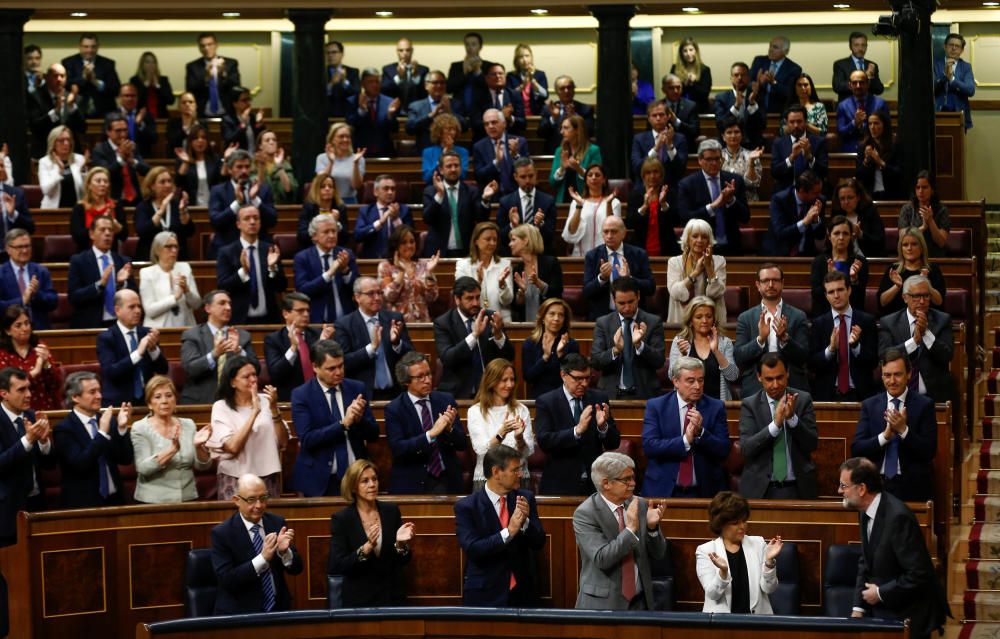 Segona jornada del debat de la moció de censura a Rajoy