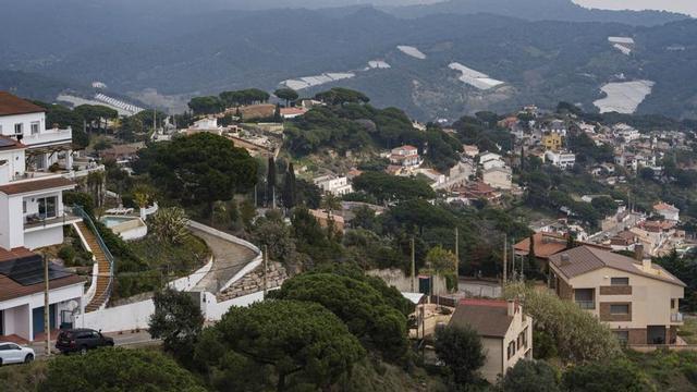 La urbanització Vistamar, a Sant Cebrià de Vallalta, és una de les que presenten deficiències urbanístiques. | MARC ASENSIO CLUPÉS