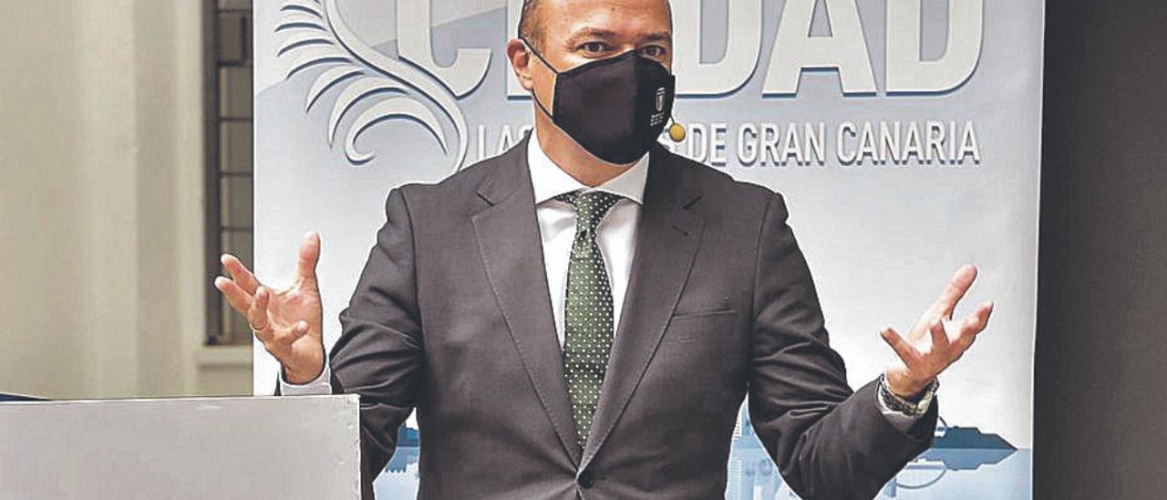 El alcalde capitalino, Augusto Hidalgo, en un acto público. | | ANDRÉS CRUZ