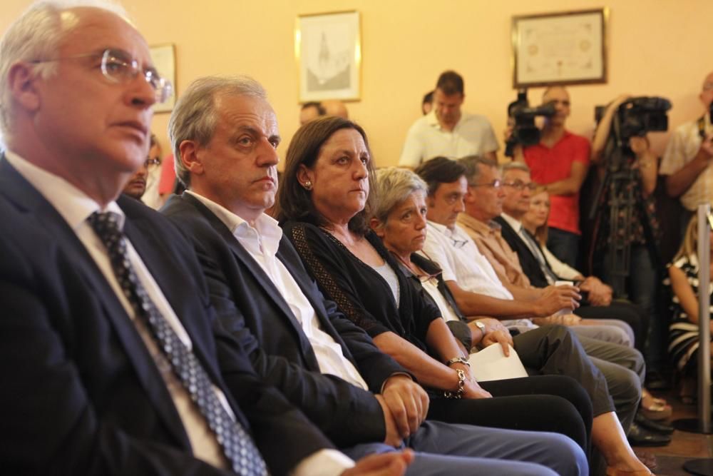 Acto de despedida a Gustavo Bueno en Santo Domingo de la Calzada