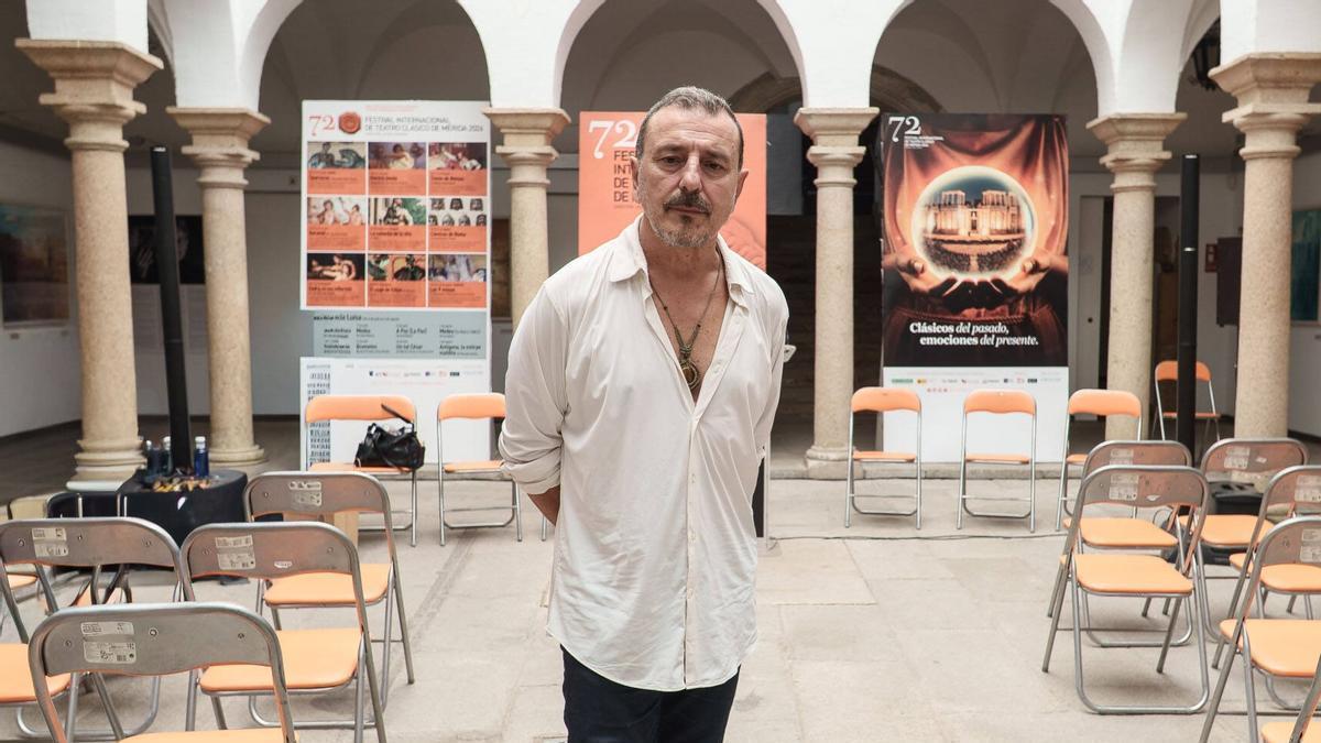Entrevista al actor madrileño Marcial Álvarez en Mérida.