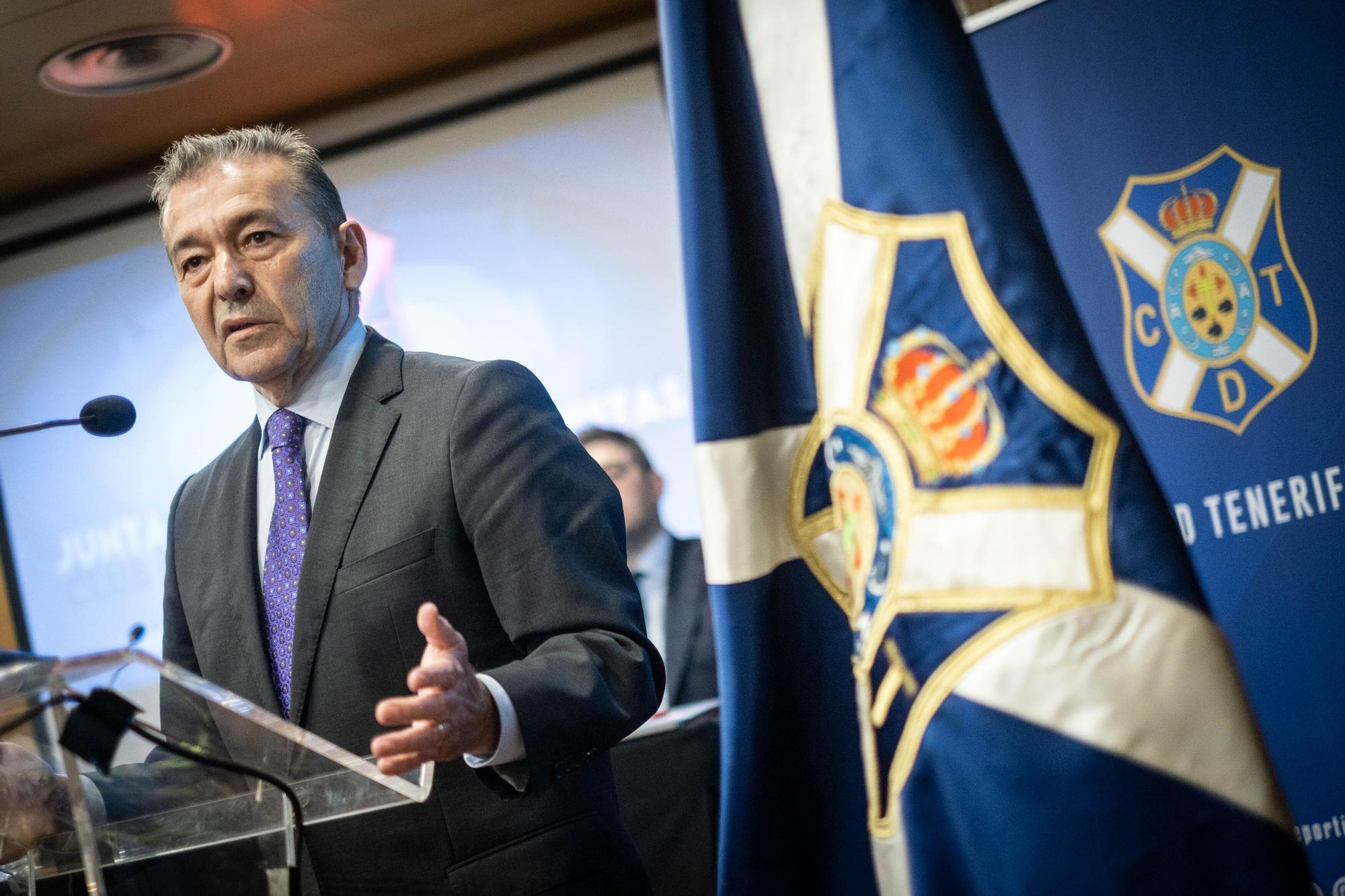 Paulino Rivero, nuevo presidente del CD Tenerife