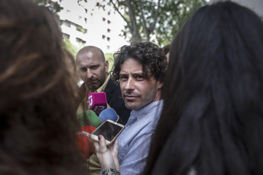 Jaume Garau presta declaración por el 'caso contratos'