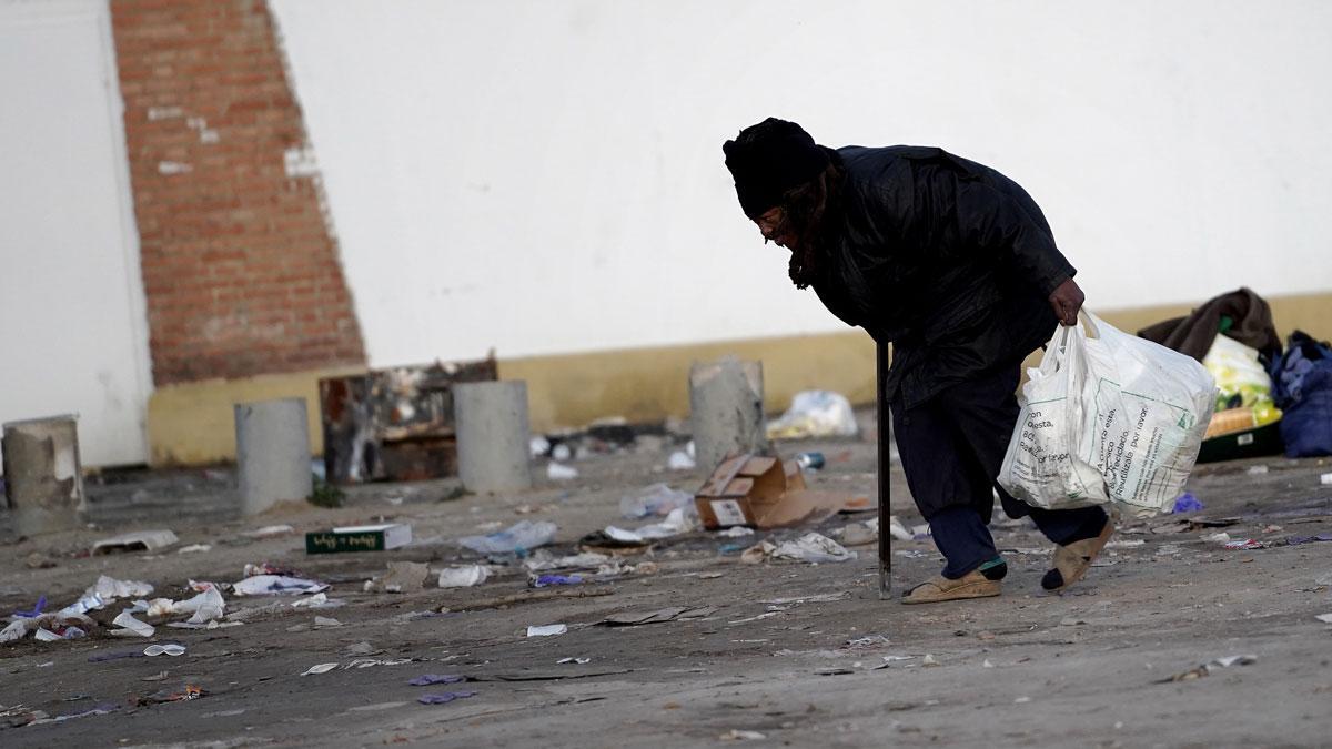 La Cañada Real de Madrid, uno de los barrios más duros que ha visto el relator de pobreza de la ONU, Philip Alston. Con los trapicheadores de droga conviven obreros precarios que tratan de salir adelante.