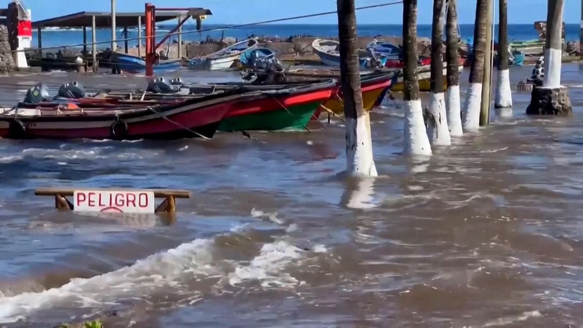 Así fue la llegada del tsunami a la Isla de Pascua tras el terremoto en Rusia