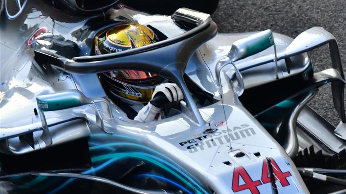 El campeón 2018, Lewis Hamilton (Mercedes)