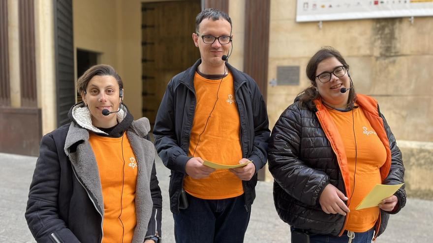 Personas con discapacidad intelectual se convierten en guías por Caravaca de la Cruz en su Año Jubilar