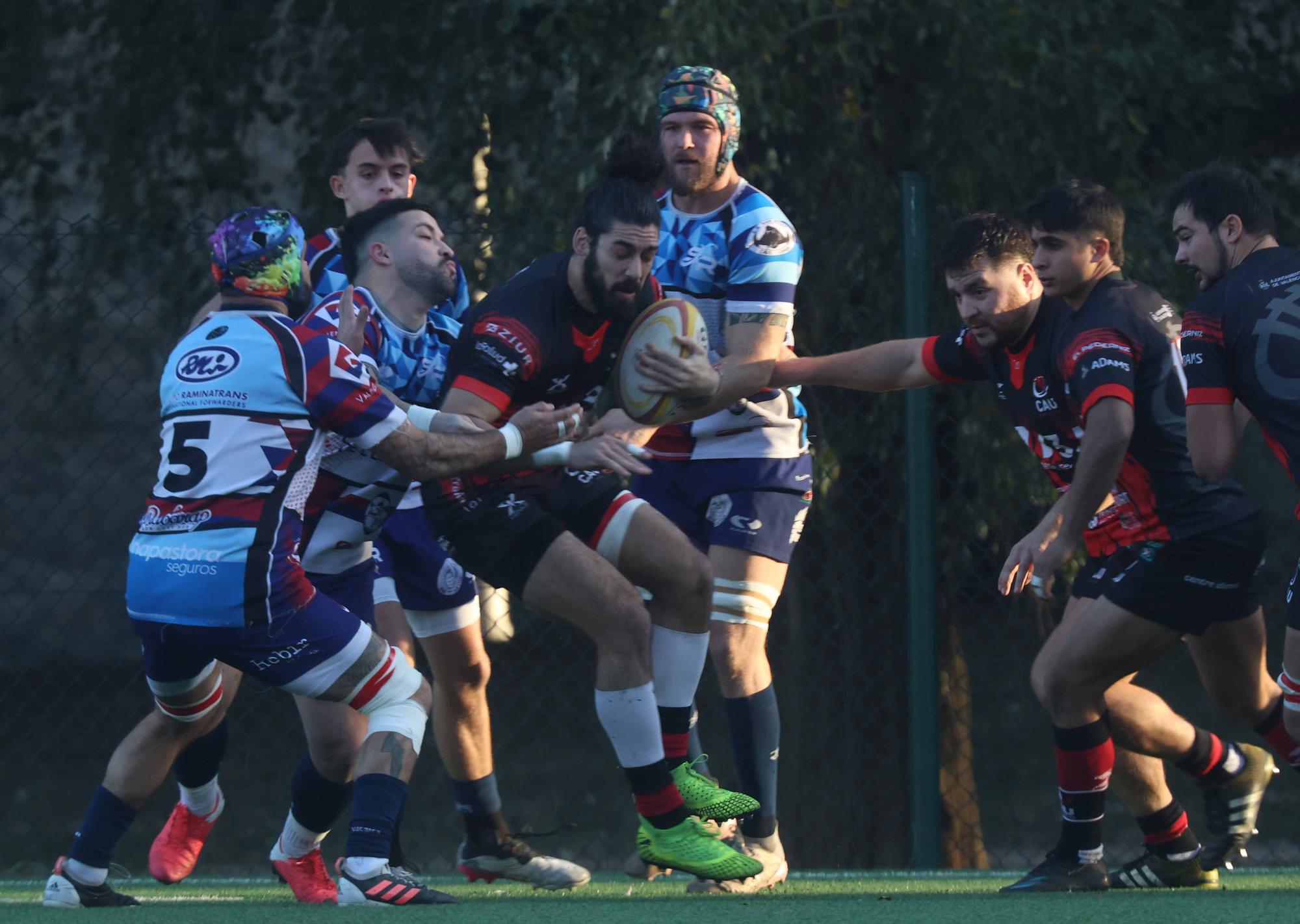 RC Valencia, CAU y San Roque, jornada 10 División Honor B de rugby