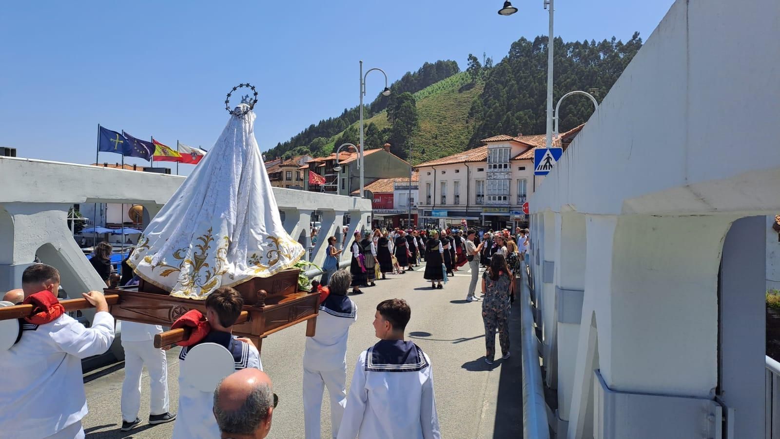 Bustio y Unquera, unidas por El Carmen
