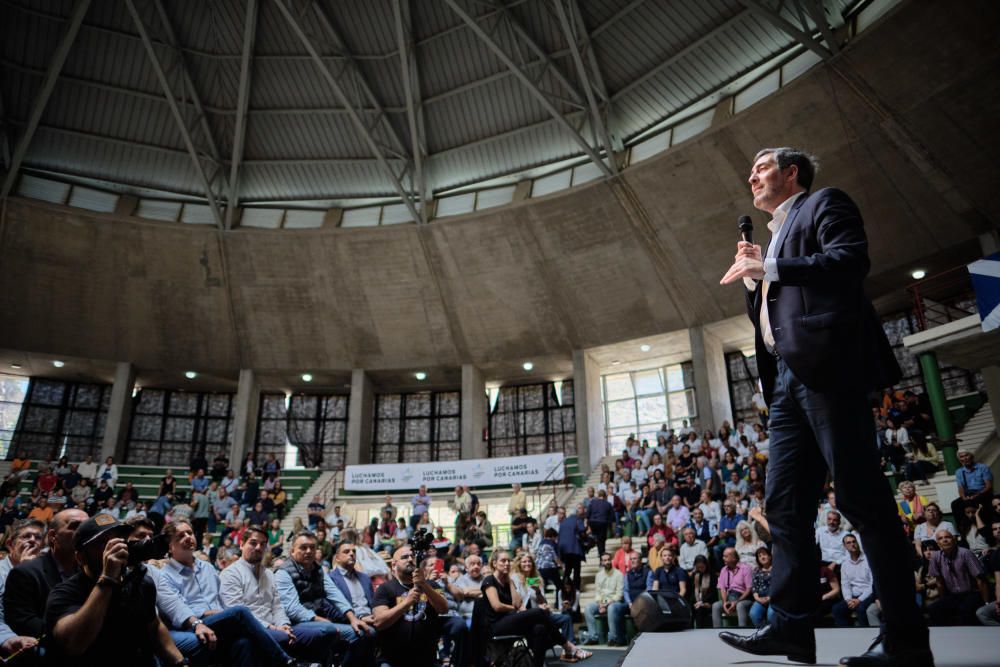 Acto electoral de CC-PNC de Fernando Clavojo