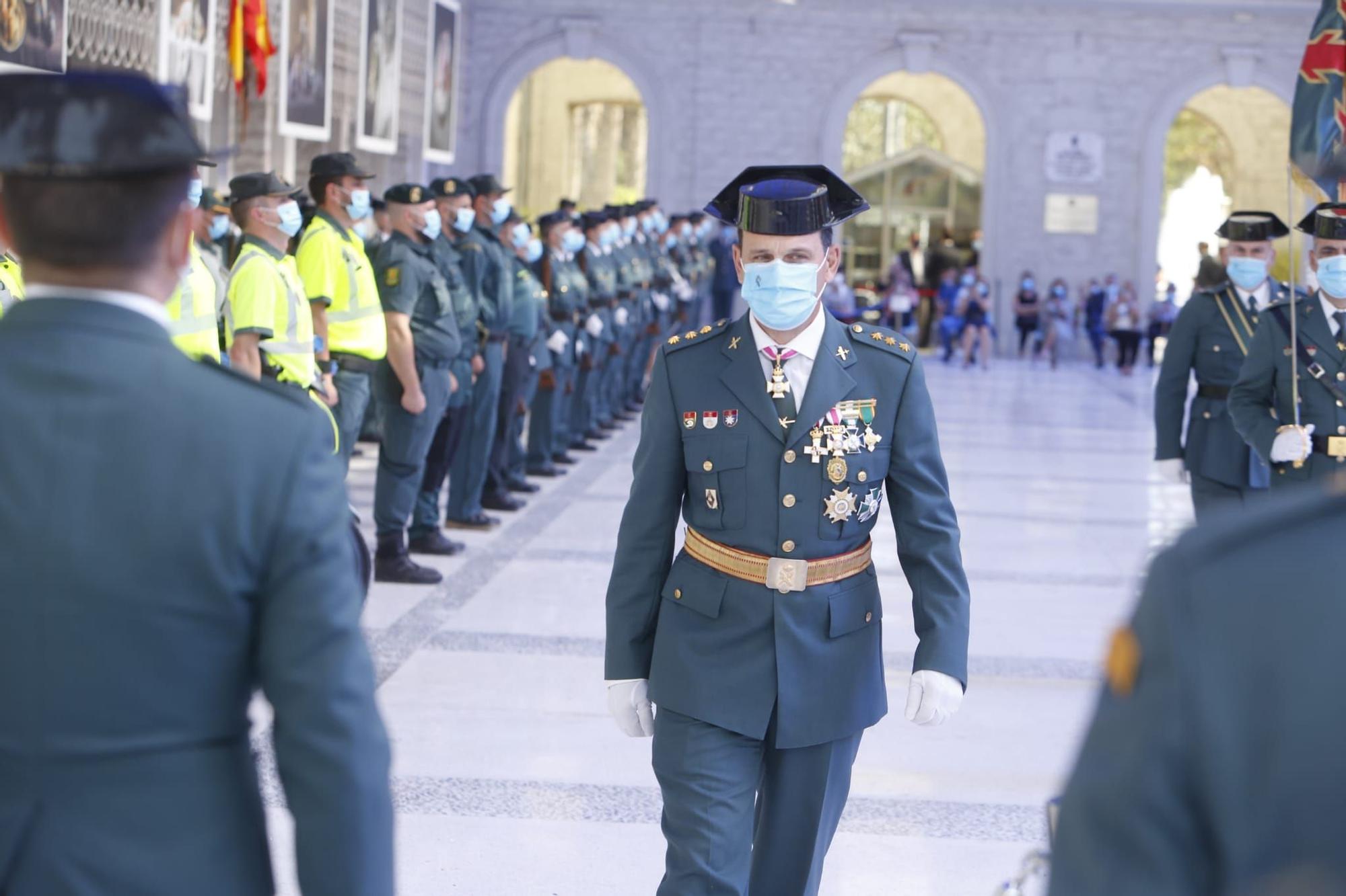 Alicante rinde homenaje a la patrona de la Guardia Civil