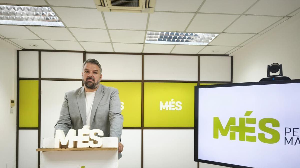 Apesteguia, durante la rueda de prensa.