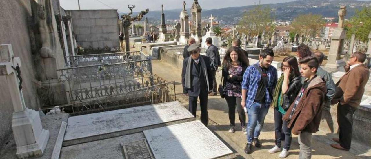 Sepultura de Ben Cho Shey en el cementerio de San Francisco. // Jesús Regal