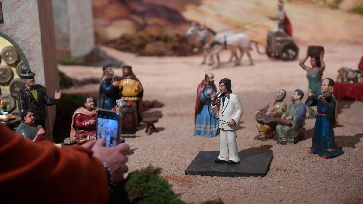 La figura de Sito Sedes en el Belén municipal