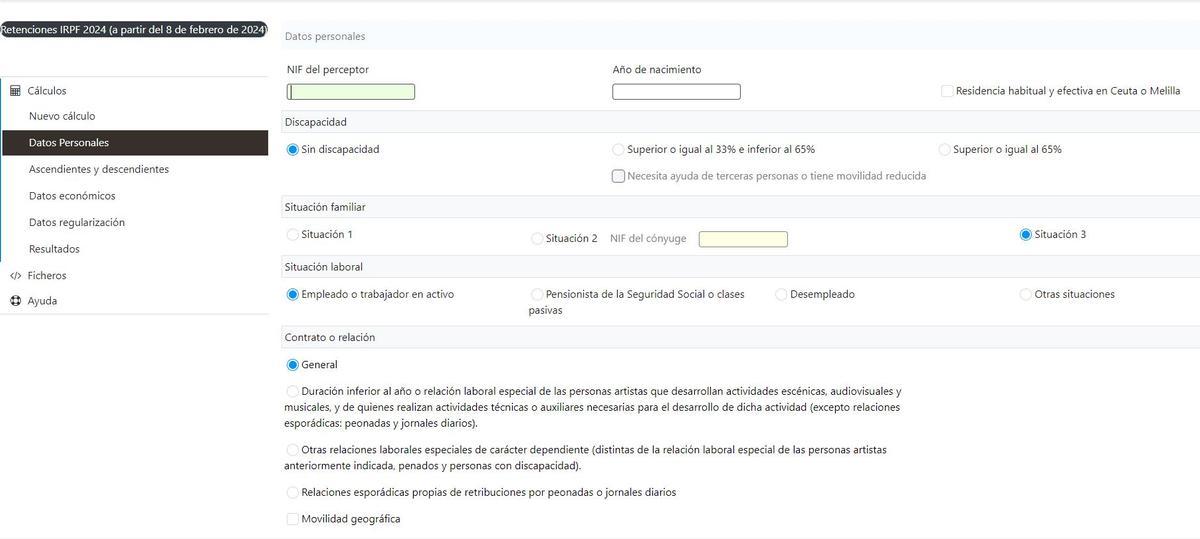 CALCULAR IRPF HACIENDA 2024 Calculadora cómo saber que IRPF me