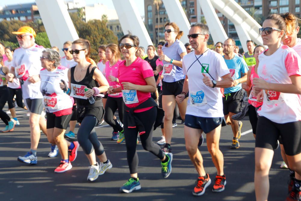 Carrera contra el cáncer en València