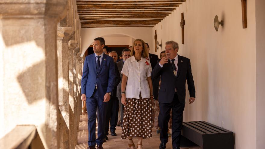 Visita de la infanta Elena a Caravaca