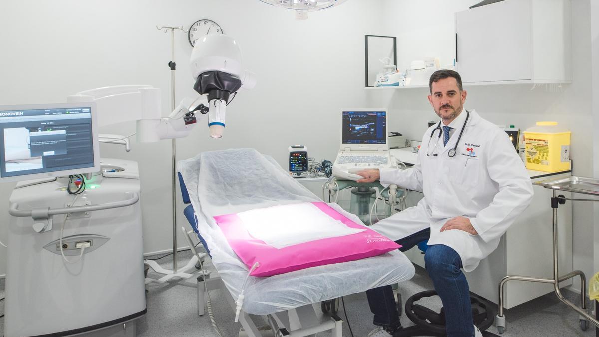 Dr. Rubén Rodríguez Carvajal, angiólogo, cirujano vascular y endovascular y Director médico de IVEI Clínica Vascular Marbella