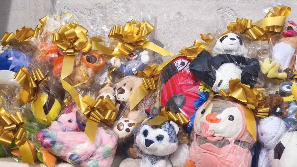 Peluches solidarios