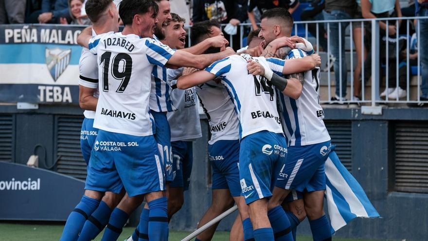 La sequía goleadora del Málaga duró 402 minutos