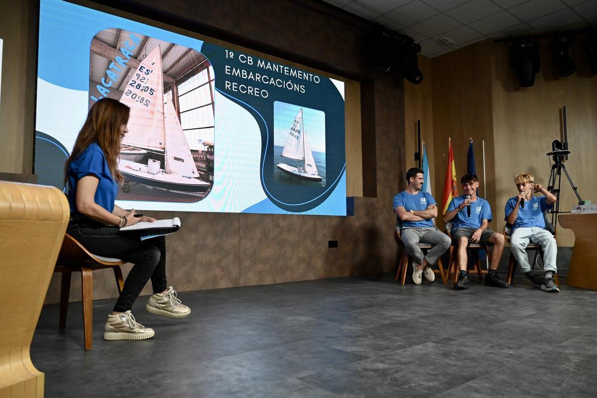 Presentación de uno de los proyectos.