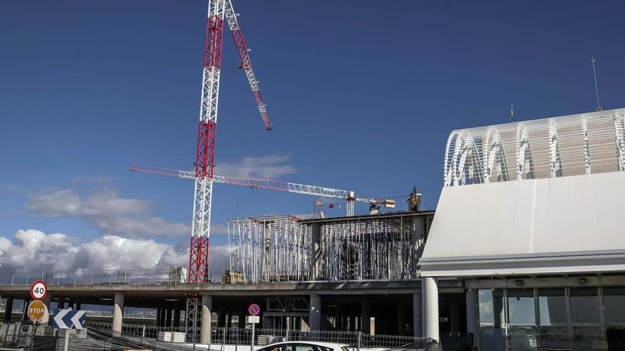 Der Flughafen Mallorca wird derzeit erweitert.