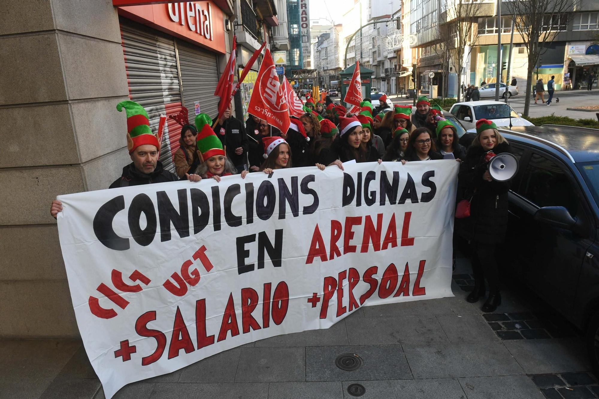 Trabajadoras de Arenal retoman las protestas para exigir mejoras económicas y laborales