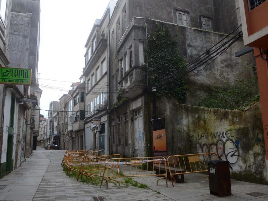 La calle Romero Ortiz es la que presenta una imagen de mayor abandono.