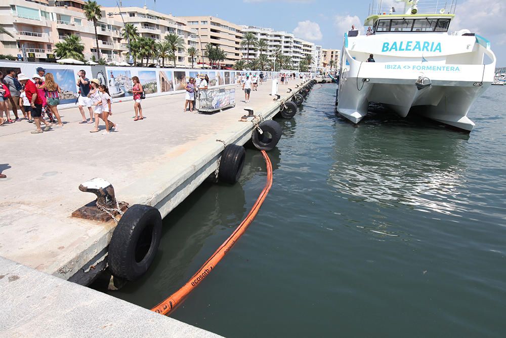 El puerto de Ibiza lleva cinco días con vertidos de aguas fecales