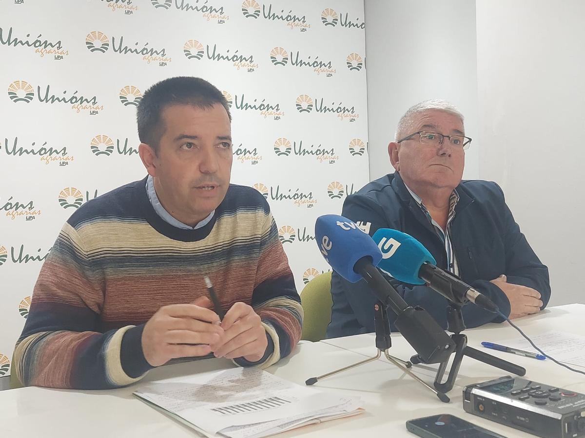 Óscar Pose y Félix Porto, este miércoles en rueda de prensa