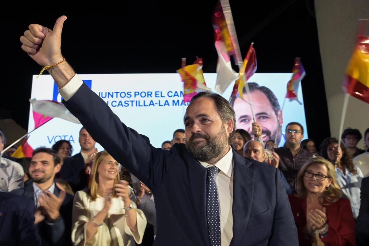 El presidente del PP de Castilla-La Mancha y candidato a la presidencia, Paco Núñez.