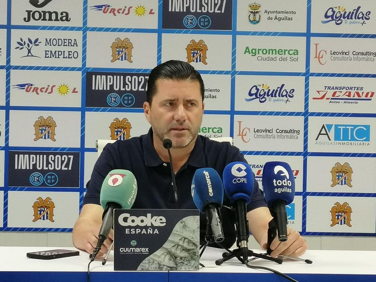 Pedro Reverte, director deportivo del Águilas FC.