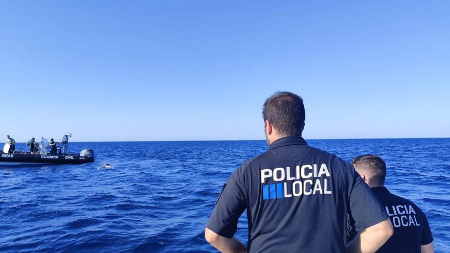Hallado un cadáver en el mar en la costa de Ibiza