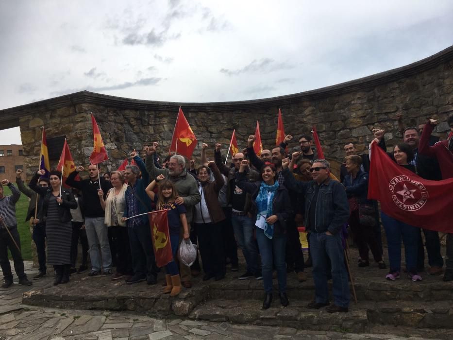 Homenaje a Aida Lafuente y los revolucionarios de Octubre en Oviedo