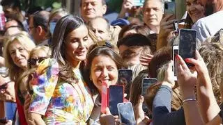 Vídeo | La divertida reacción de la reina Letizia cuando ve que la están grabando