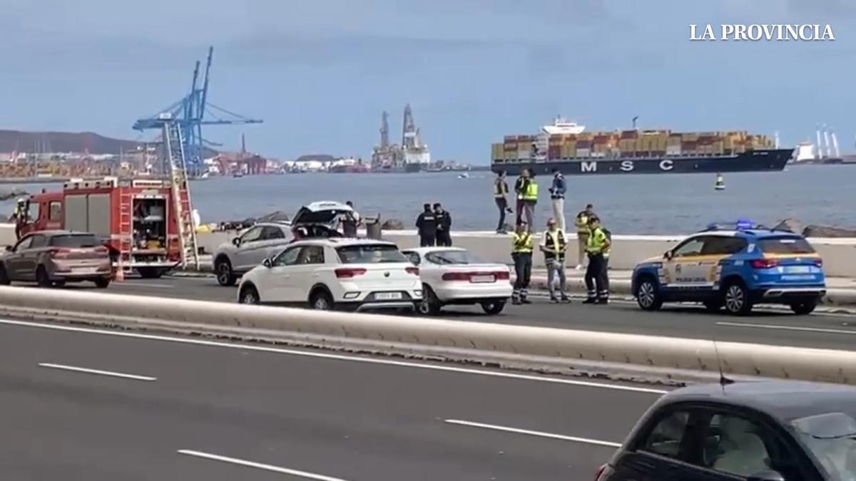 Aparece una cadáver en los tetrápodos en Las Palmas de Gran Canaria