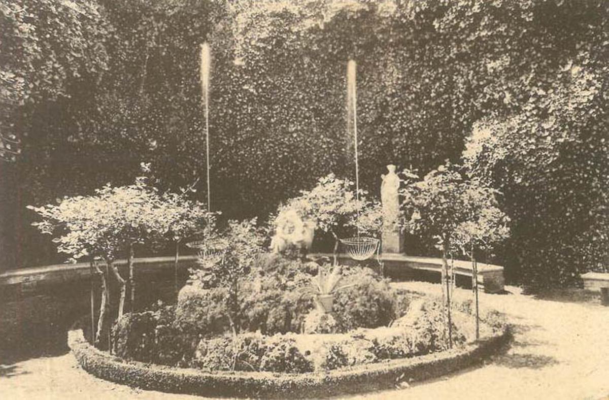 Fuente de los jardines