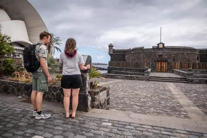El entorno del Castillo Negro de Santa Cruz