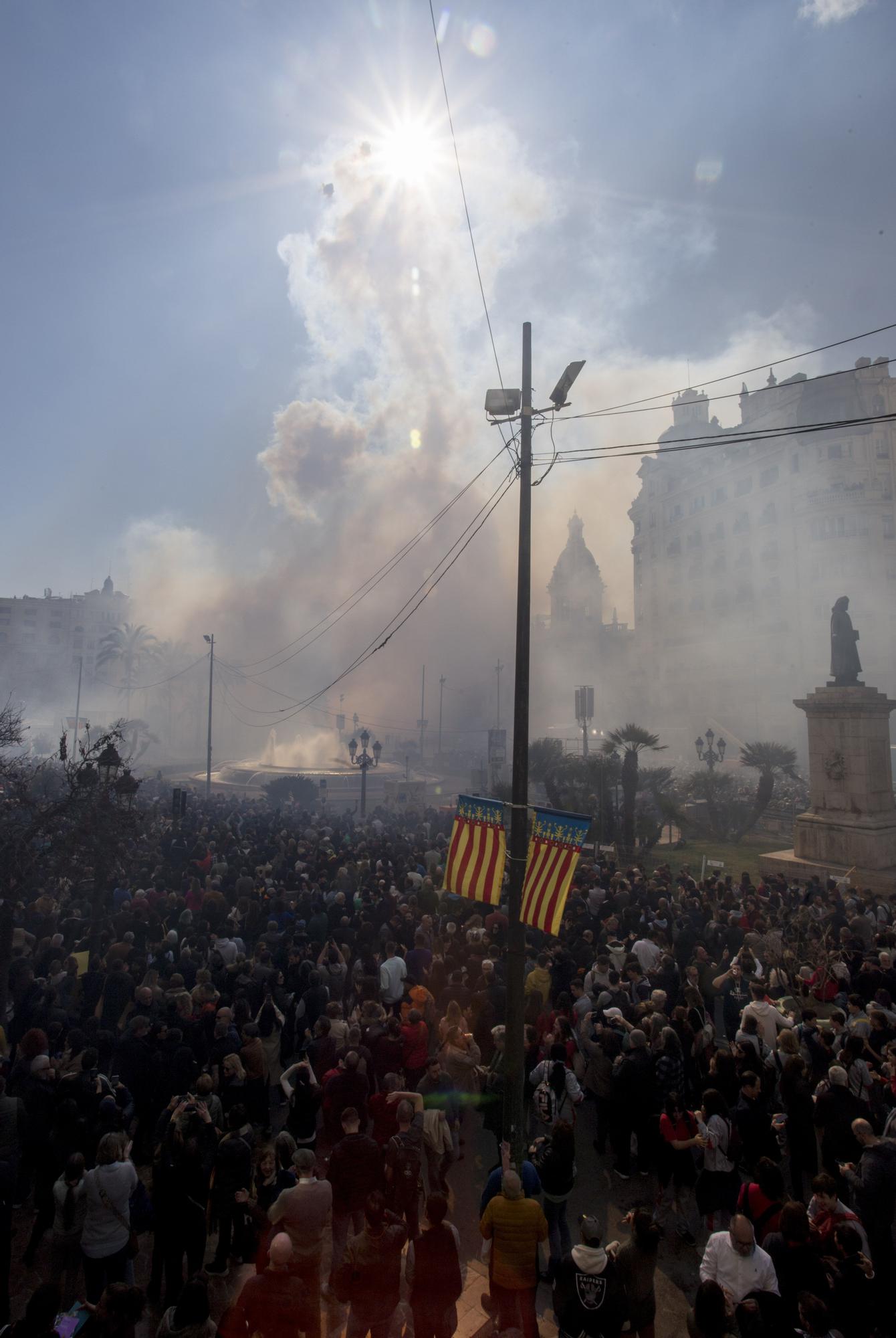 Así se vivió la mascletà desde el balón de Super