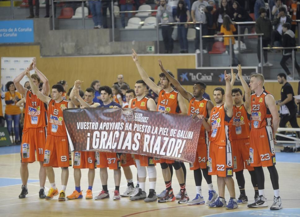 El Básquet Coruña cae ante el Melilla