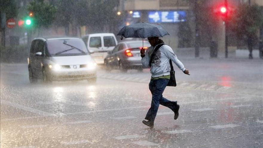 Activada la alerta amarilla por lluvias fuertes en Huesca y Cinco Villas