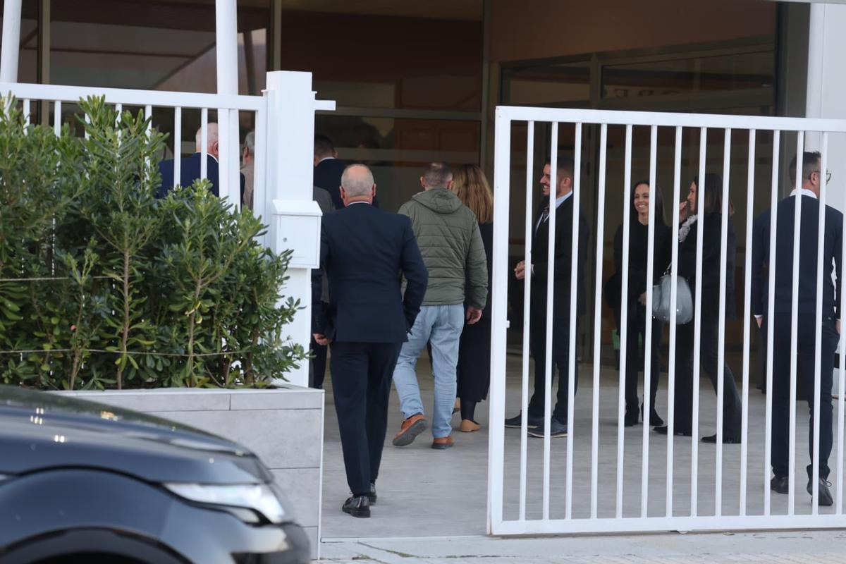 Familiares y amigos despiden a Tejero en Xàtiva