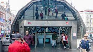 La estación de Metro Sol - Ricardo Rubio - Europa Press
