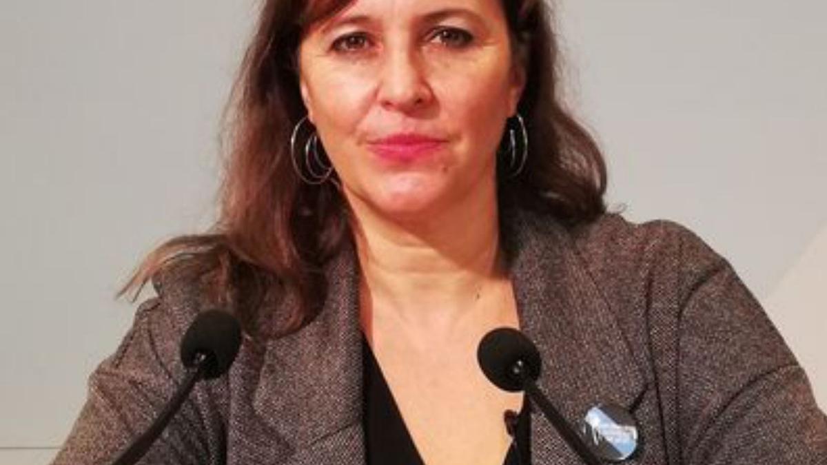 La eurodiputada Ana Miranda, en Bruselas.   | // FARO