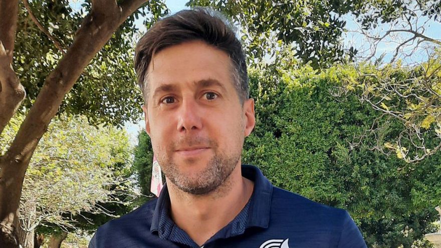 Matías Guidolín, en la reciente recepción en el Ayuntamiento lagunero.