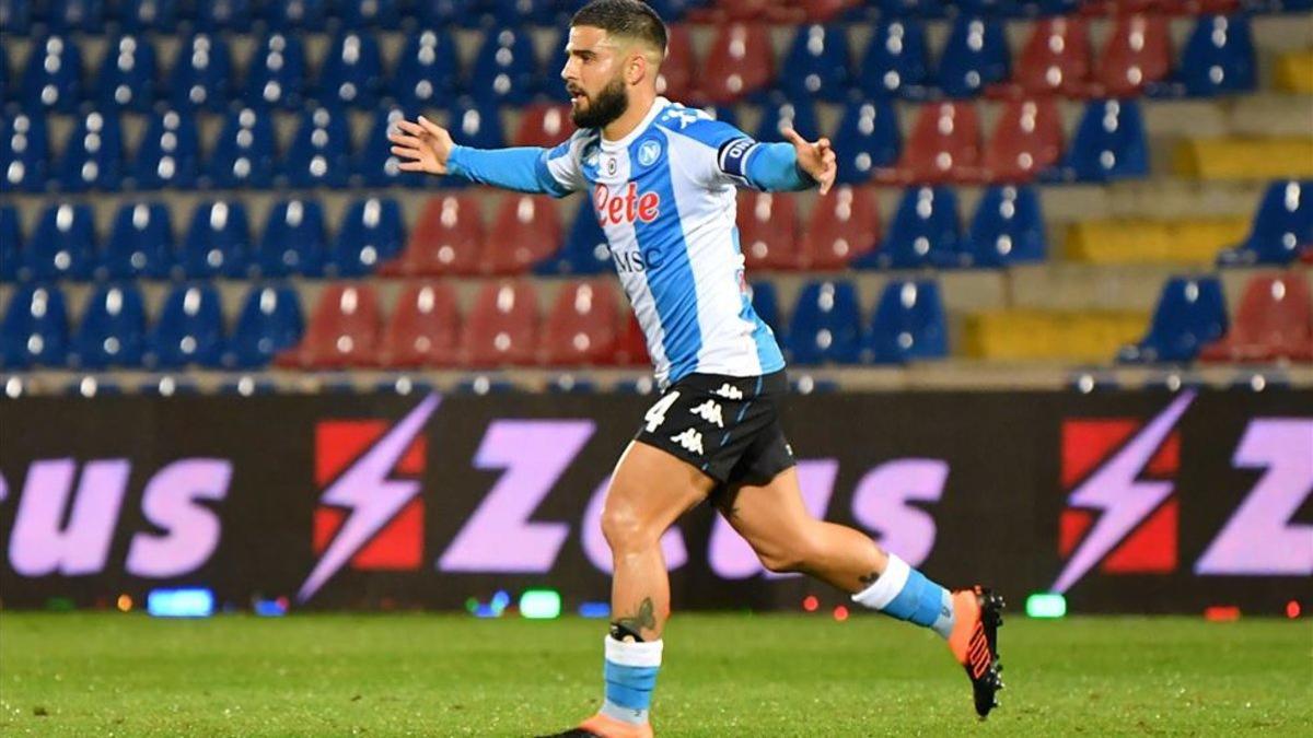 Insigne, autor de un golazo