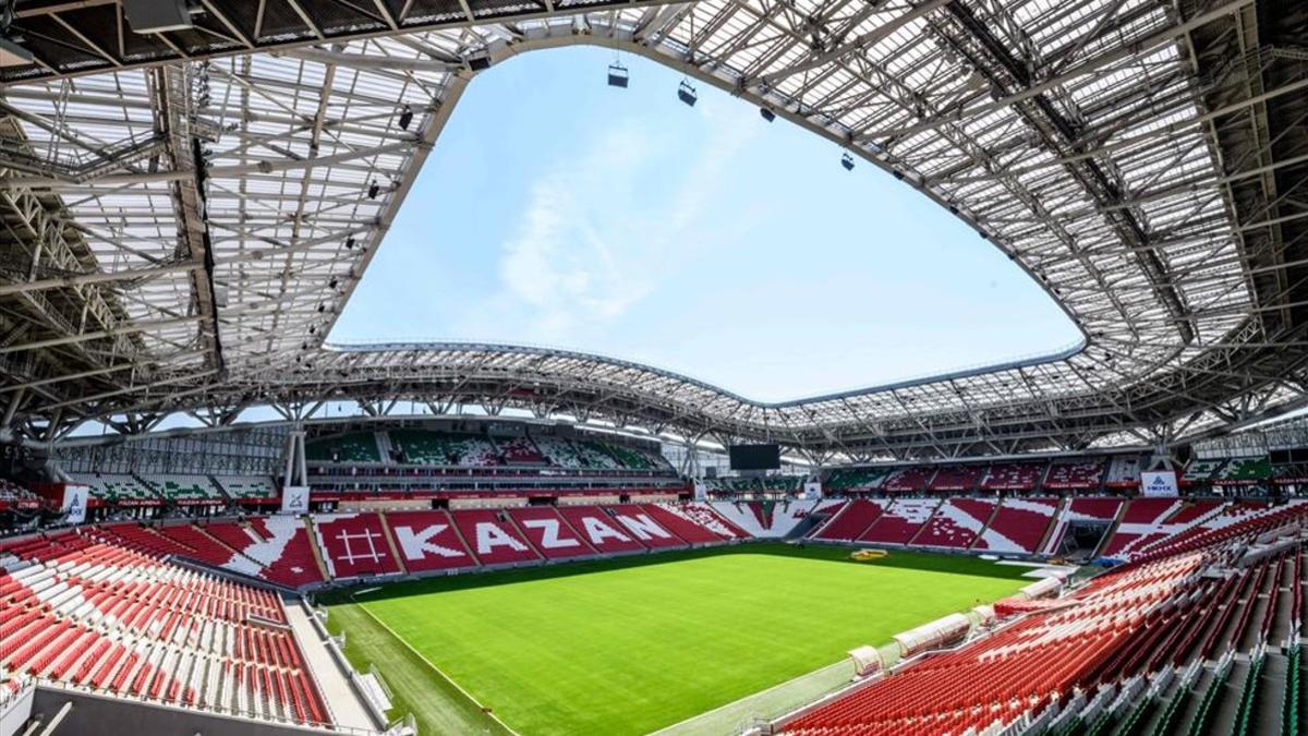 En el Kazán Arena se disputarán seis partidos del Mundial de Rusia 2018
