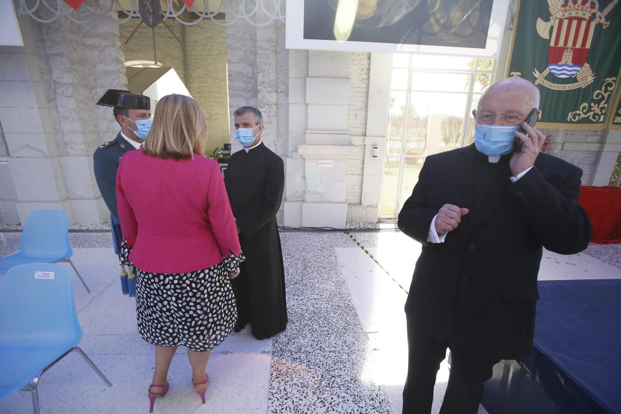 Alicante rinde homenaje a la patrona de la Guardia Civil