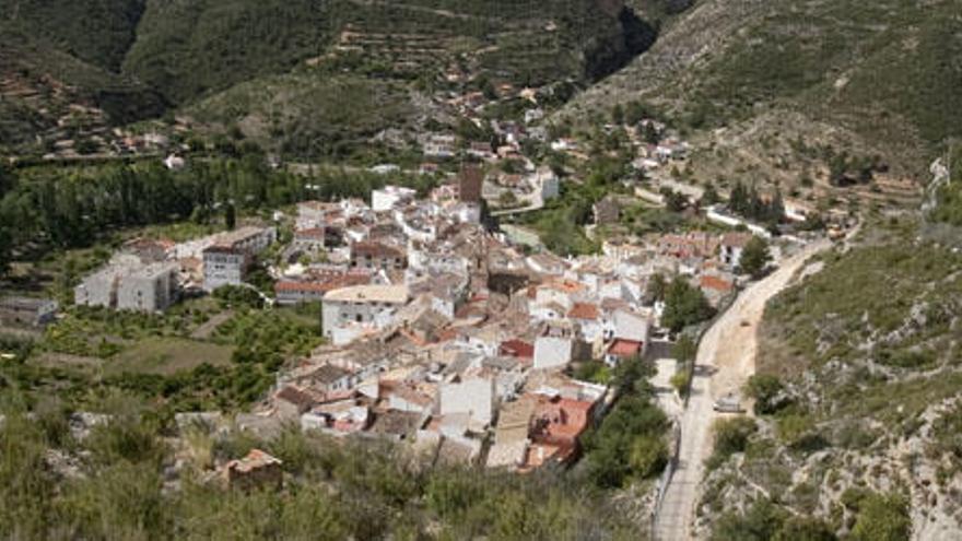 Vista aérea de Sot de Chera.